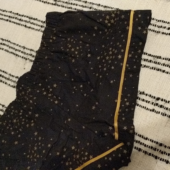 Black & Gold Stars Sleepwear Shorts - Picture 10 of 11